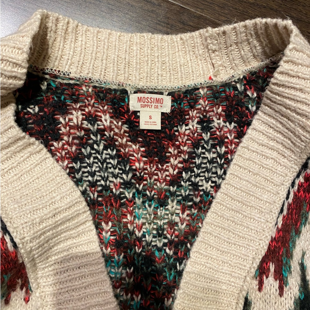 Thick Multi-Color Cardigan - Picture 4 of 4